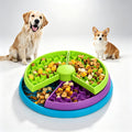 3-in-1 Interactive Slow Feeder Puzzle Bowl for Dogs