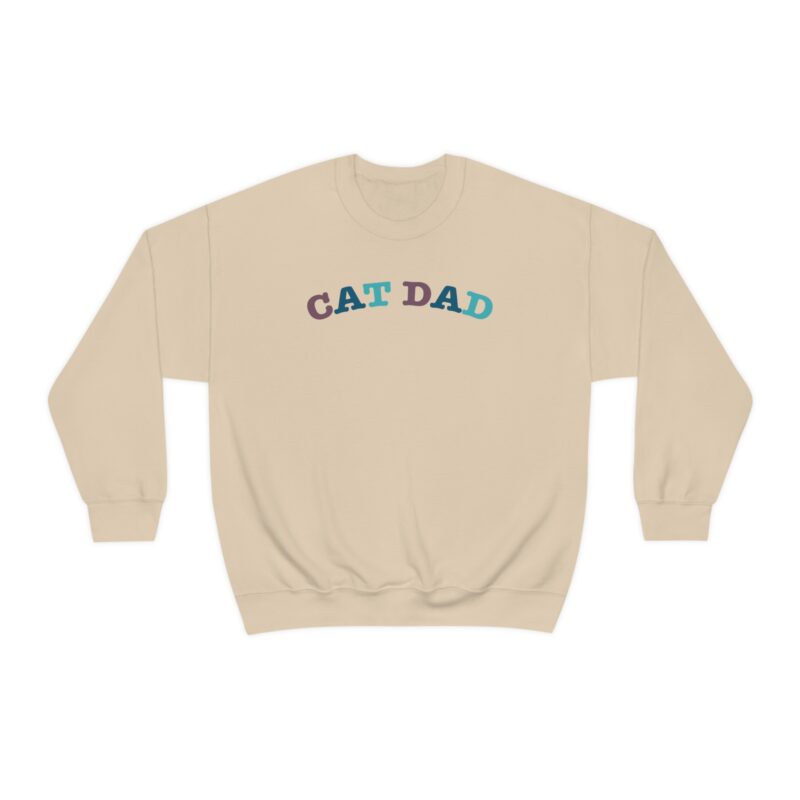Cat dad sweatshirt - Best Cat Dad heavy crewneck unisex sweater