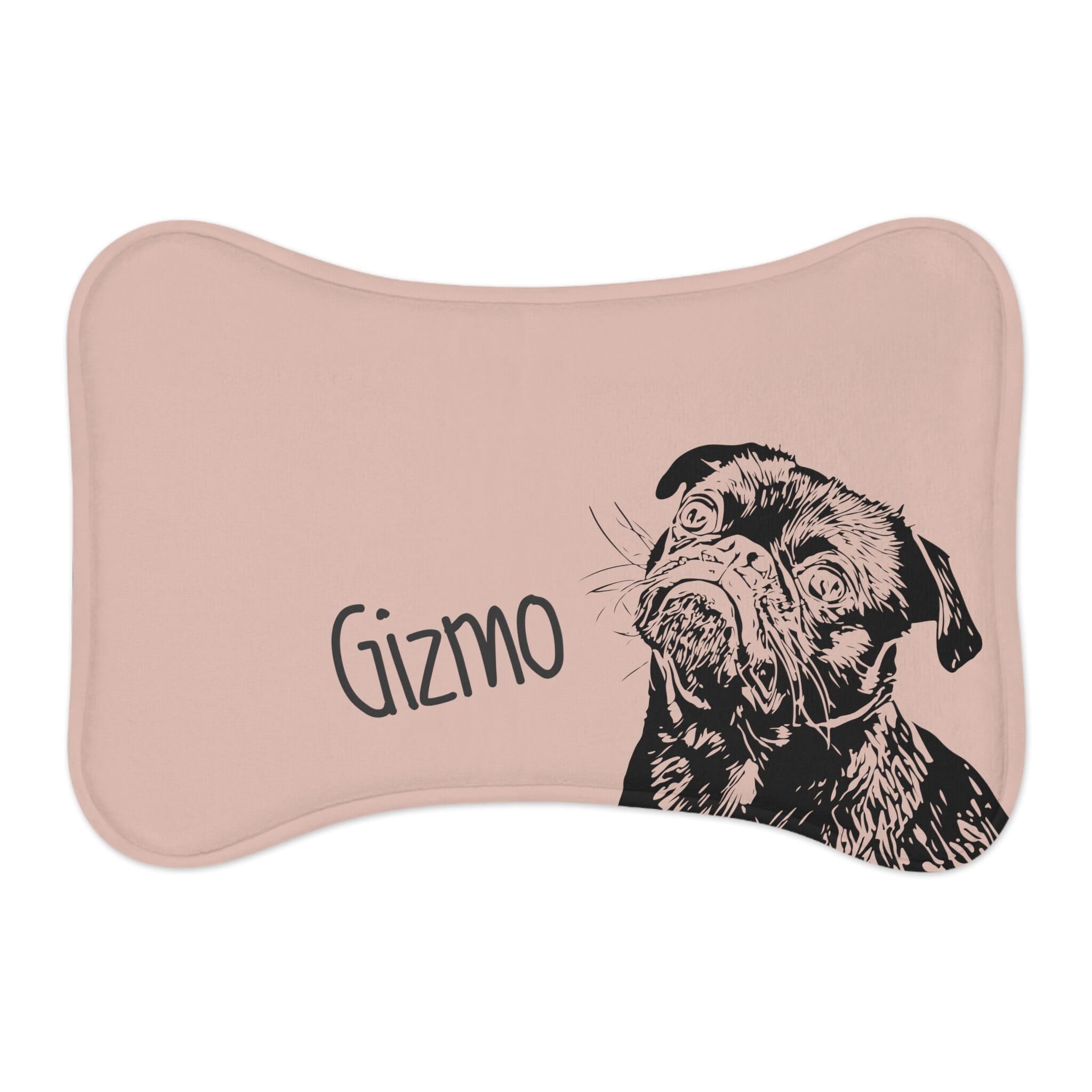 Dog Food Mat, Personalized