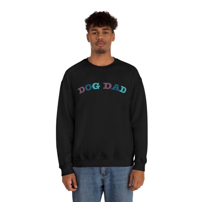 Dog dad sweatshirt - Best Dog Dad heavy crewneck unisex sweater