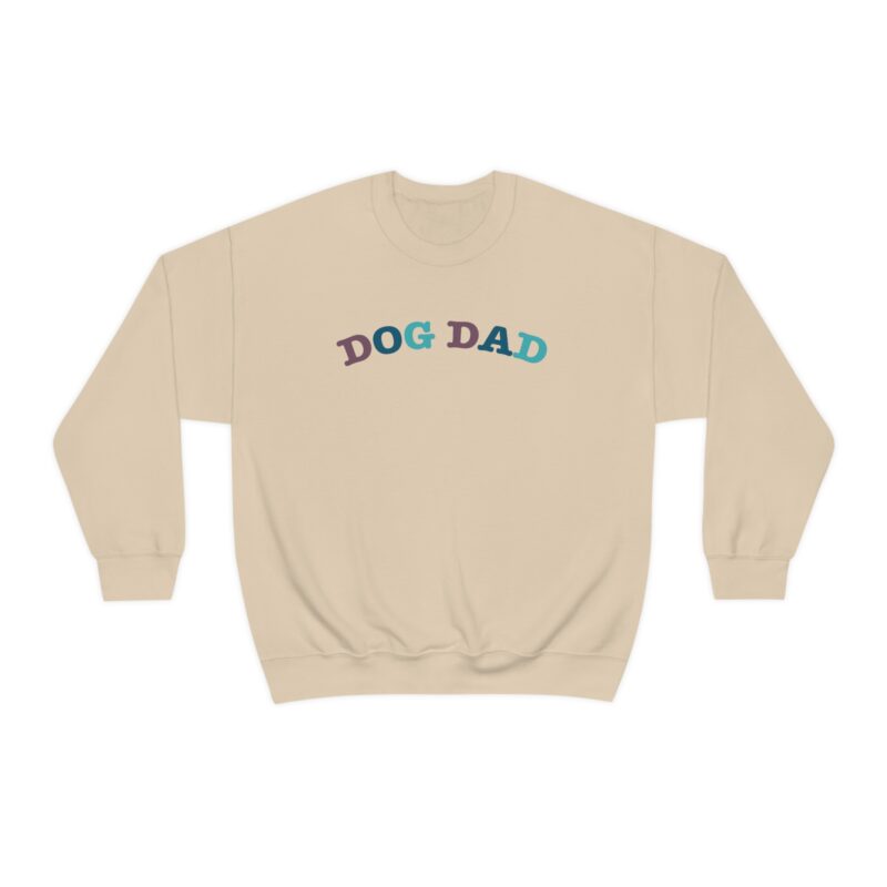 Dog dad sweatshirt - Best Dog Dad heavy crewneck unisex sweater