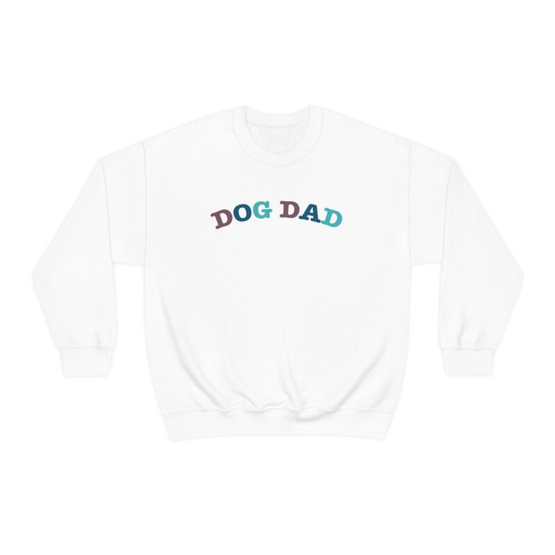 Dog dad sweatshirt - Best Dog Dad heavy crewneck unisex sweater