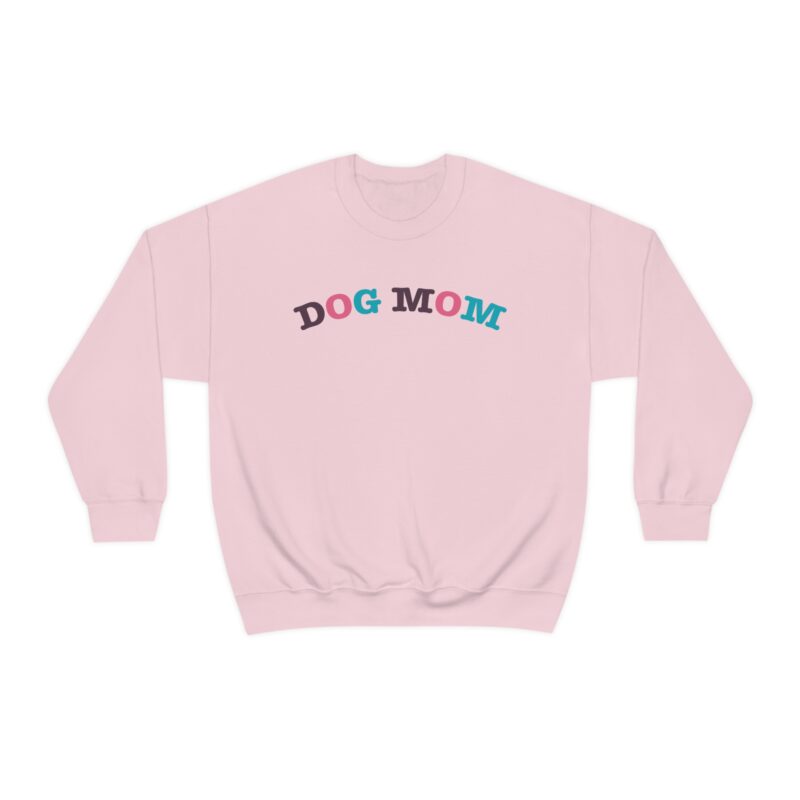 Dog Mom sweatshirt - Best Dog Mom heavy crewneck unisex sweater