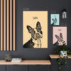 Custom Pet Portrait Jumbo Canvas - Dog Portraits XL Canvas 32" x 48" - Pet lover Gifts - Personalized Pet Portrait