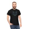 Geometric Cat T-shirt | Pet Portrait Drawing Cotton Shirt - Pet Lover T-shirt.
