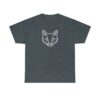 Geometric Cat T-shirt | Pet Portrait Drawing Cotton Shirt - Pet Lover T-shirt.